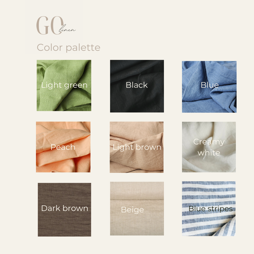 Extra Large Linen Scrunchie - Made from 100 % linen fabric waste!