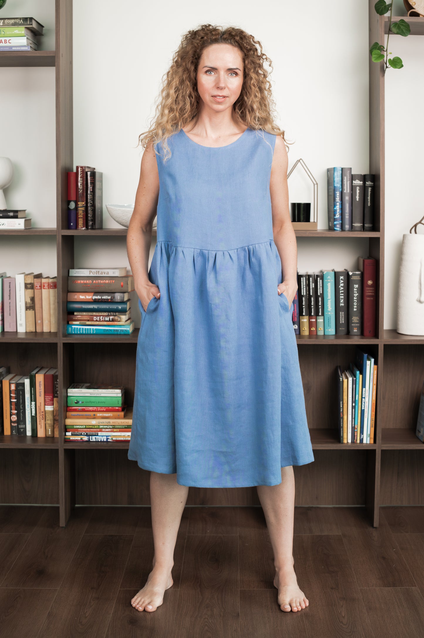 Oversized Linen Dress - Made from 100% linen fabric!