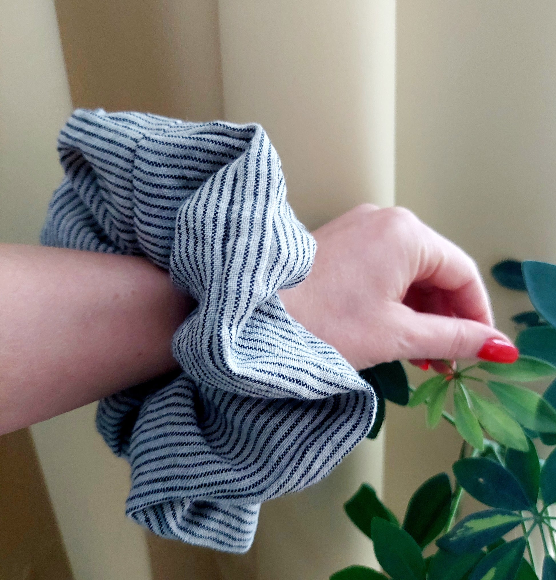 large organic scrunchie